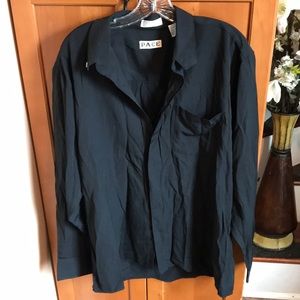 Like new Black PACE dress shirt size Large